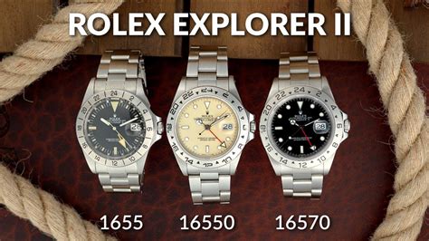 rolex 16570 vs 16550|Rolex explorer ii 16570 investment.